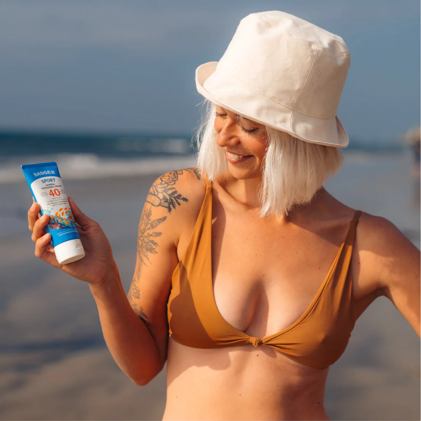 Badger Sport Mineral Sunscreen Cream - SPF 40