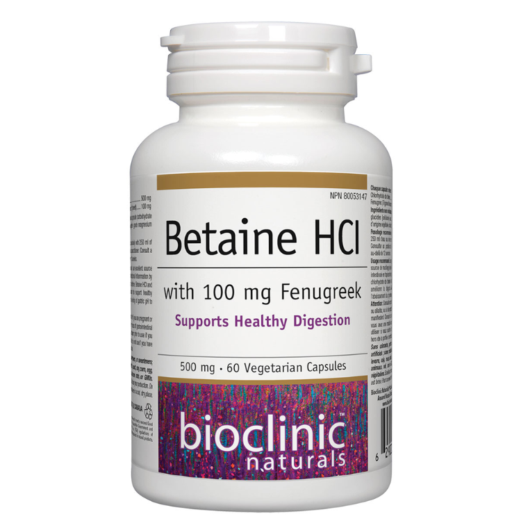 Bioclinic Naturals Betaine HCI