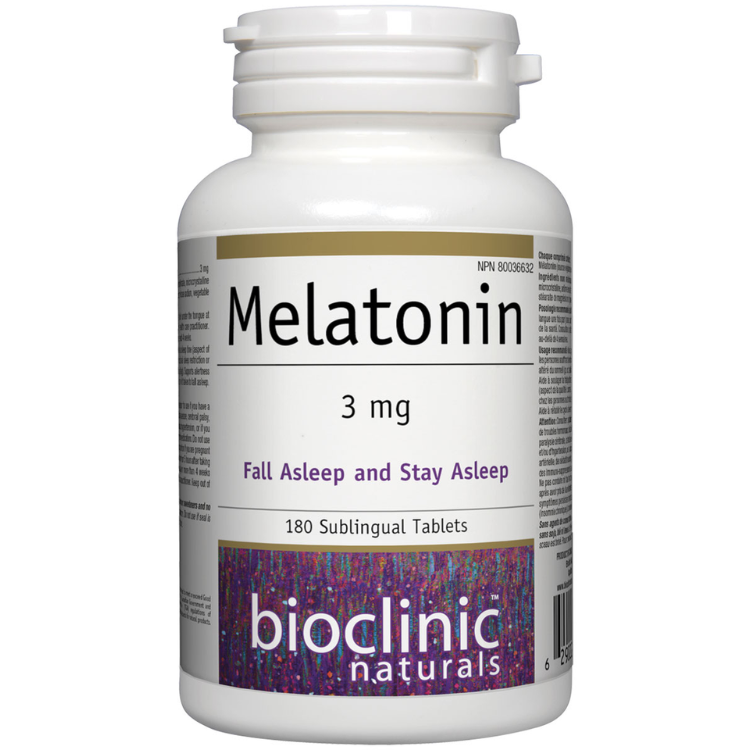 Bioclinic Naturals Melatonin 3mg