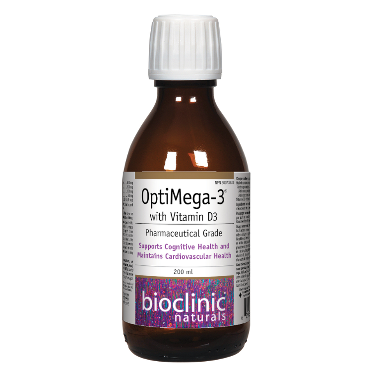 Bioclinic Naturals OptiMega-3® with Vitamin D3