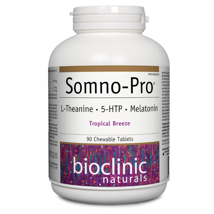 Bioclinic Naturals Somno-Pro Chewable Tablets