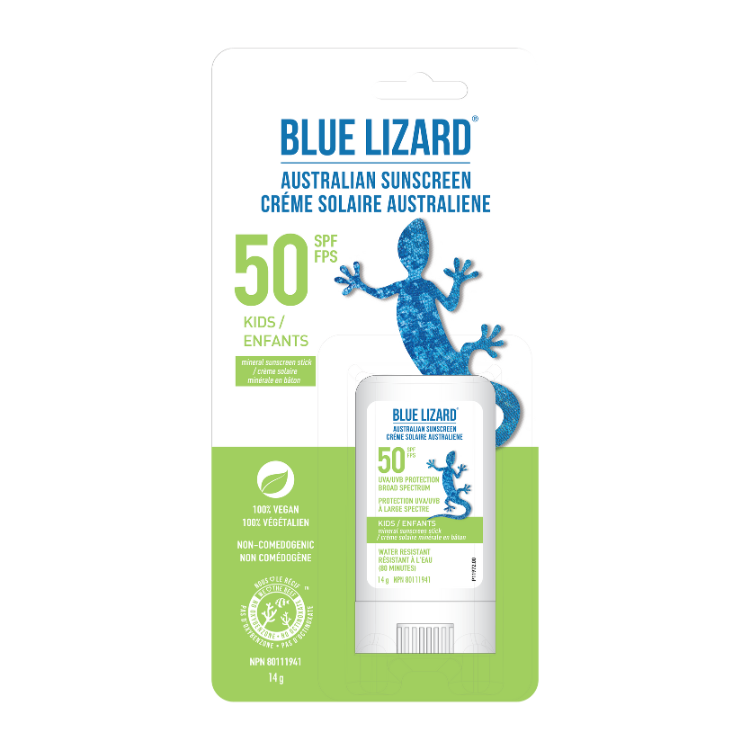 Blue Lizard Kids Mineral SPF 50 Sunscreen Stick