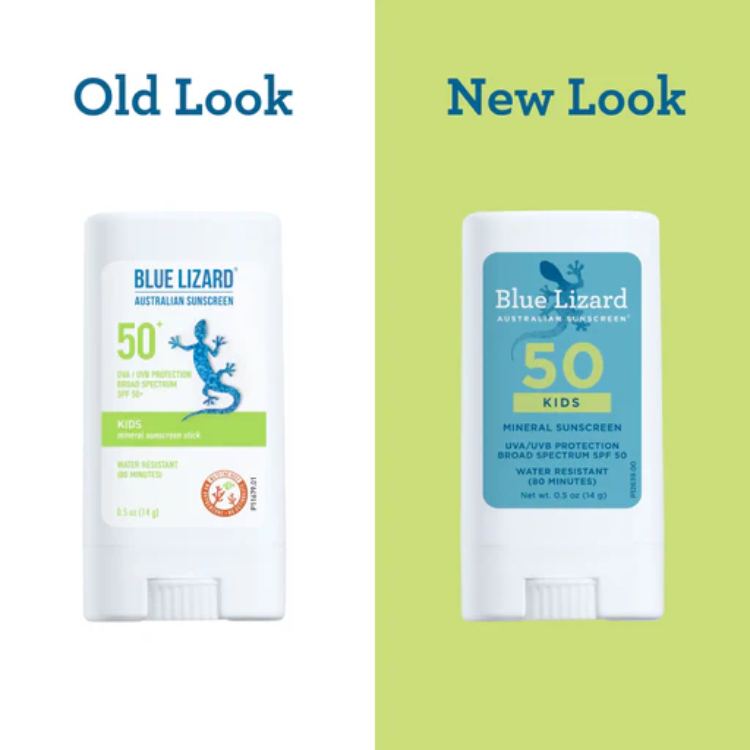 Blue Lizard Kids Mineral SPF 50 Sunscreen Stick
