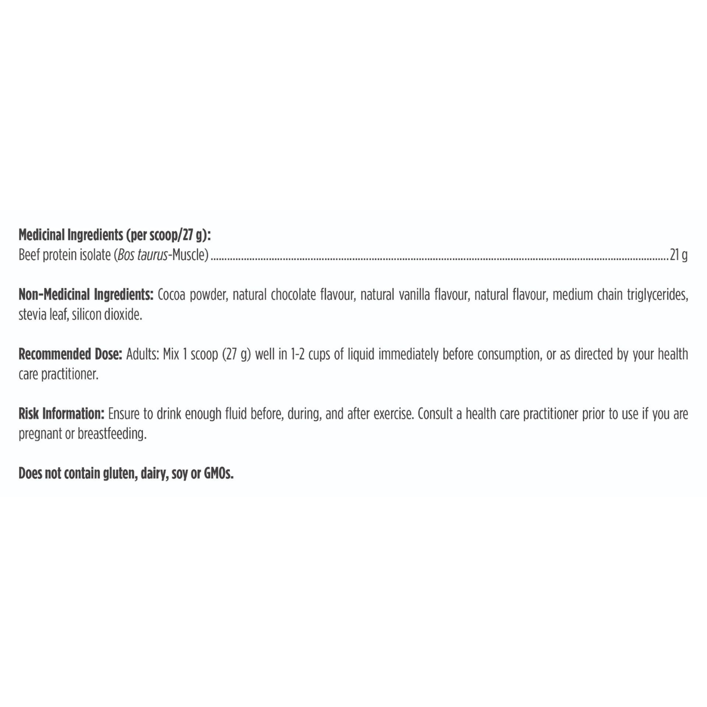 Designs for Health PurePaleo Protein Chocolate