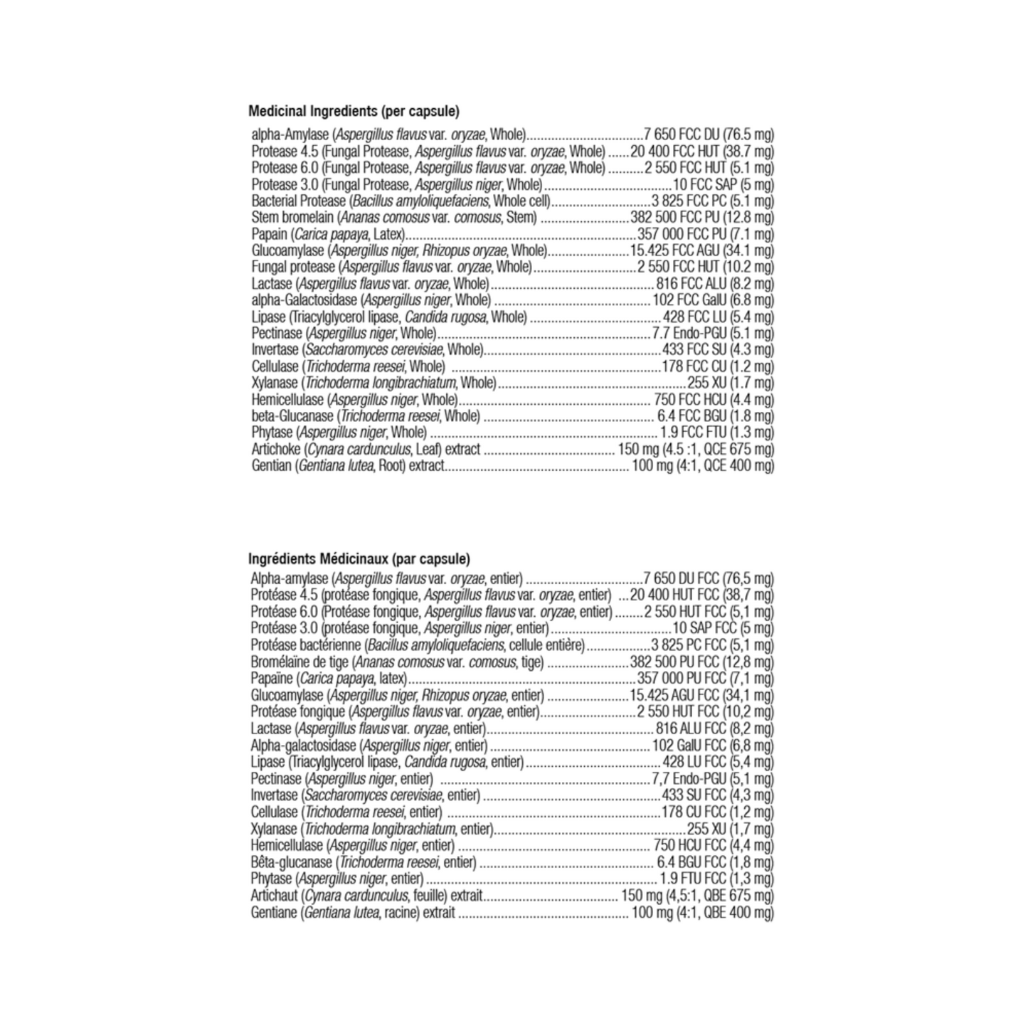Ortho Molecular Products Digestzyme-V