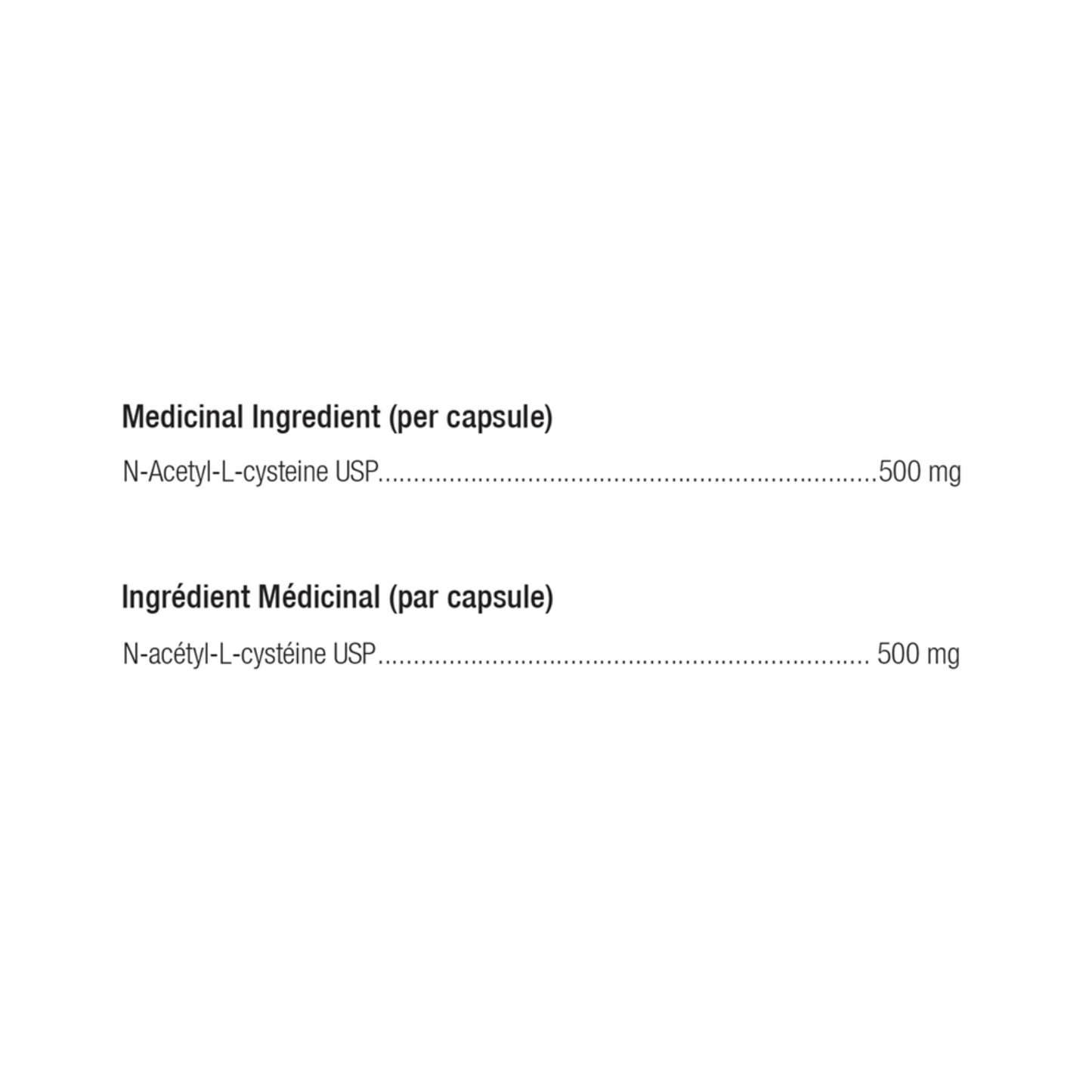 Ortho Molecular Products N-Acetyl Cysteine