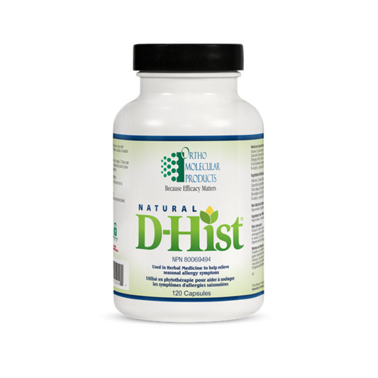 Ortho Molecular Products Natural D-Hist