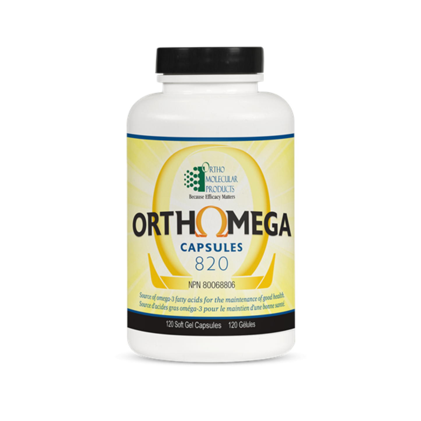 Ortho Molecular Products Orthomega 820
