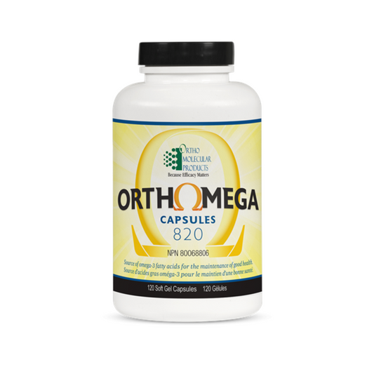 Ortho Molecular Products Orthomega 820