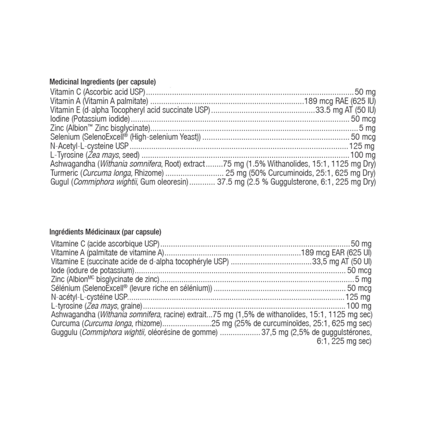 Ortho Molecular Products Thyrotain
