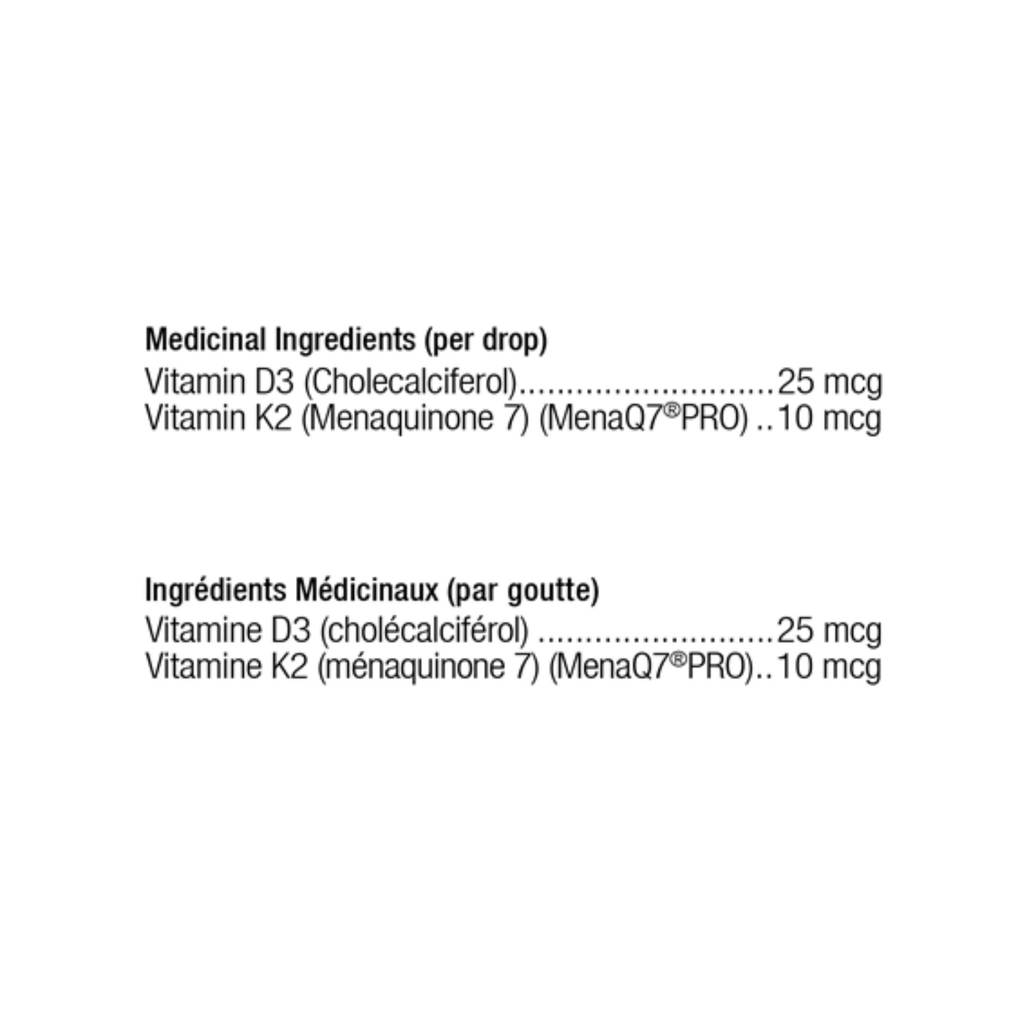Ortho Molecular Products Vitamin K2 with D3 Liquid