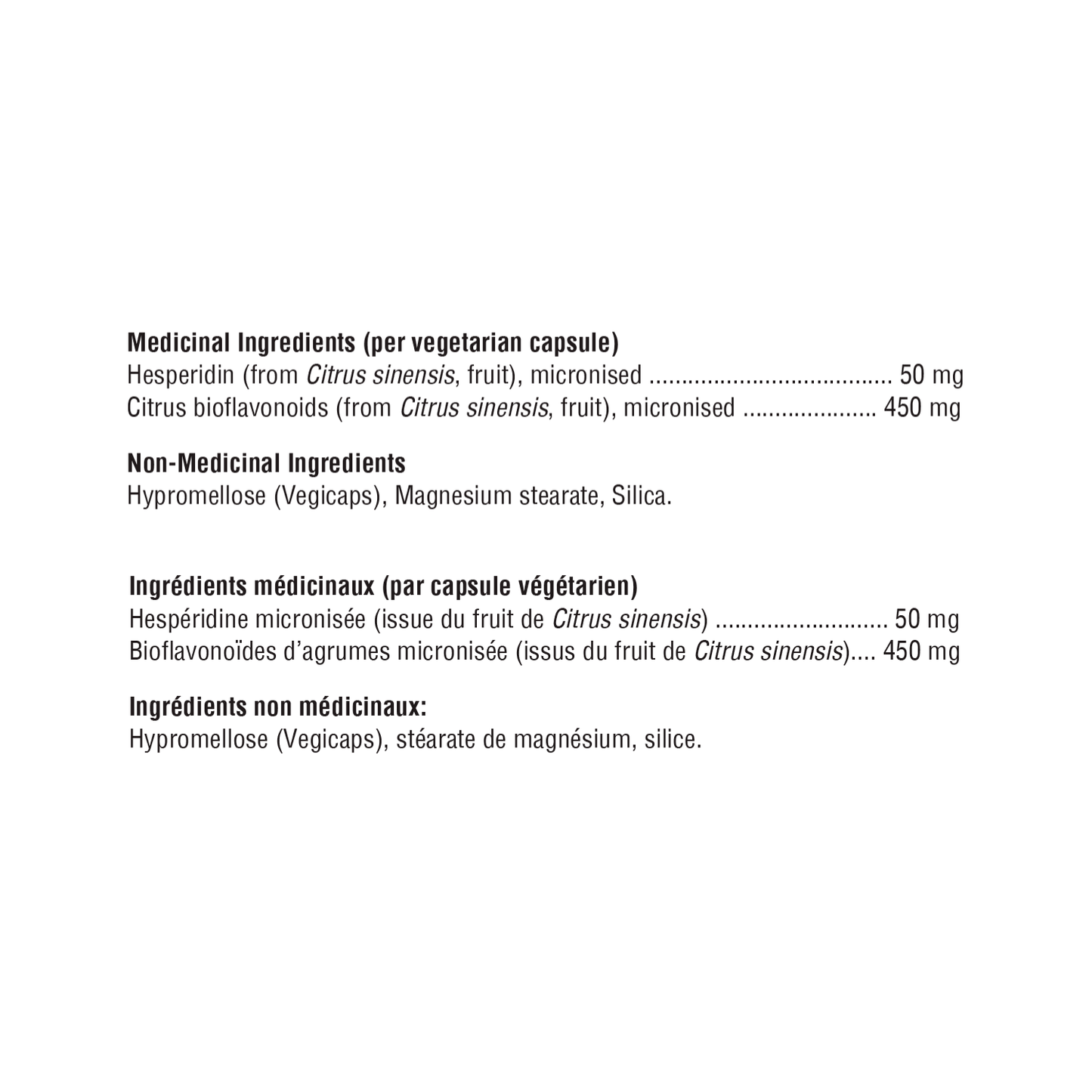 Xymogen DioVasc Ingredient List