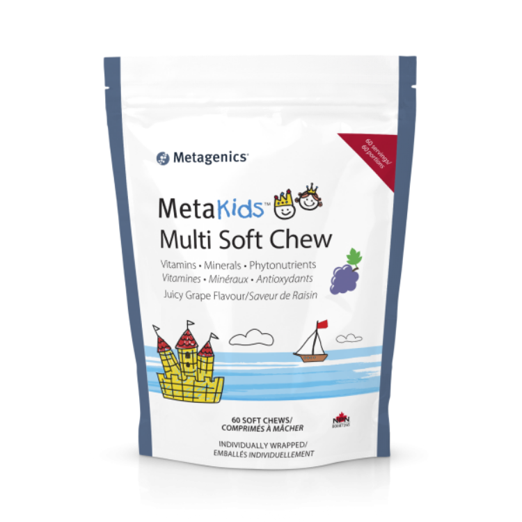 MetaKids Multi Soft Chew Grape 60CH image 0
