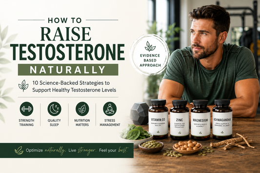 How to Raise Testosterone Naturally: 10 Science-Backed Ways to Support Healthy Testosterone Levels
