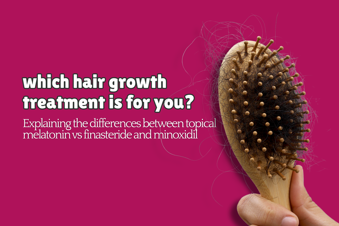 Topical Melatonin vs Finasteride and Minoxidil: Exploring Effective Hair Growth Solutions