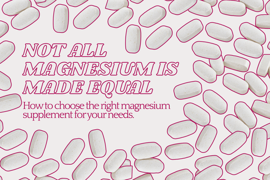 How Do I Choose the Right Magnesium Supplement