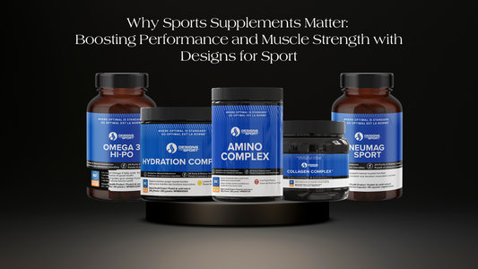 Why Sports Supplements Matter: Boosting Performance and Muscle Strength with Designs for Sport