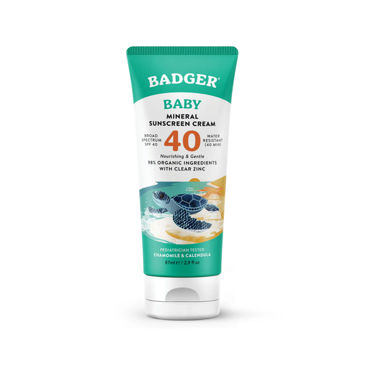Badger Baby Mineral Sunscreen Cream - SPF 40
