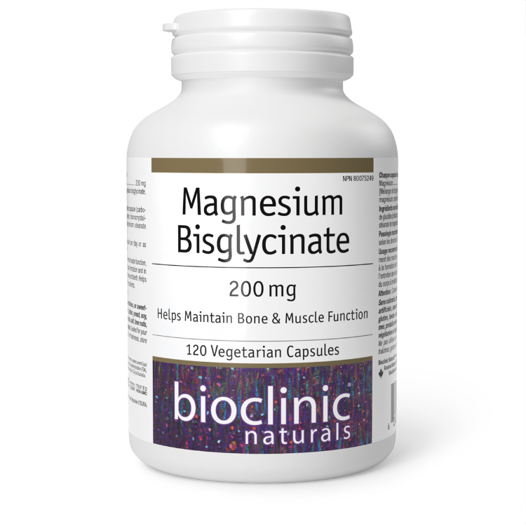 Bioclinic Naturals Magnesium Bisglycinate capsules