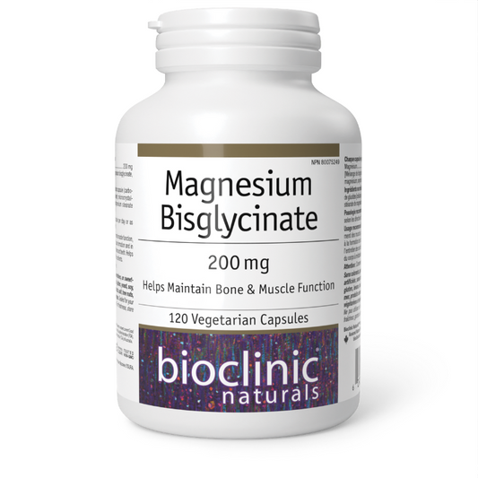 Bioclinic Naturals Magnesium Bisglycinate capsules