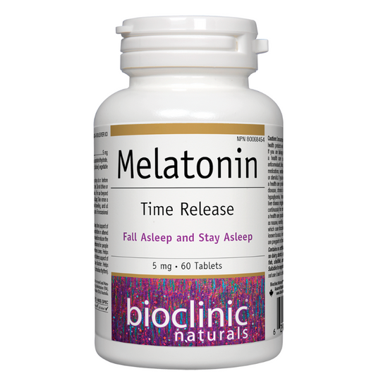 Bioclinic Naturals Melatonin Time Release 5mg