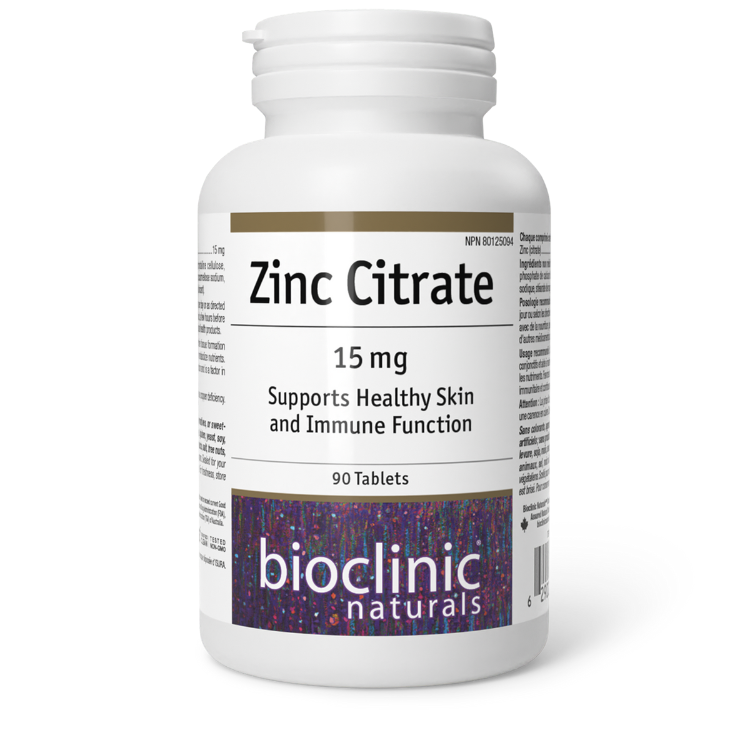Bioclinic Naturals Zinc Citrate