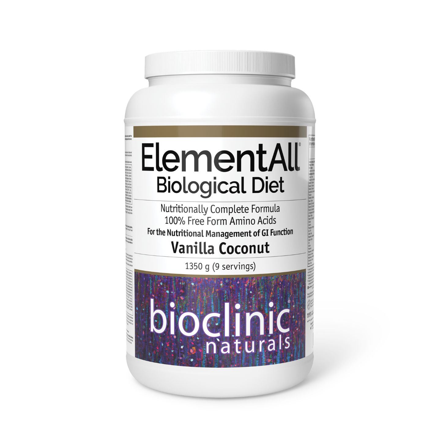 Bioclinic Naturals ElementAll™ Biological Diet Vanilla Coconut