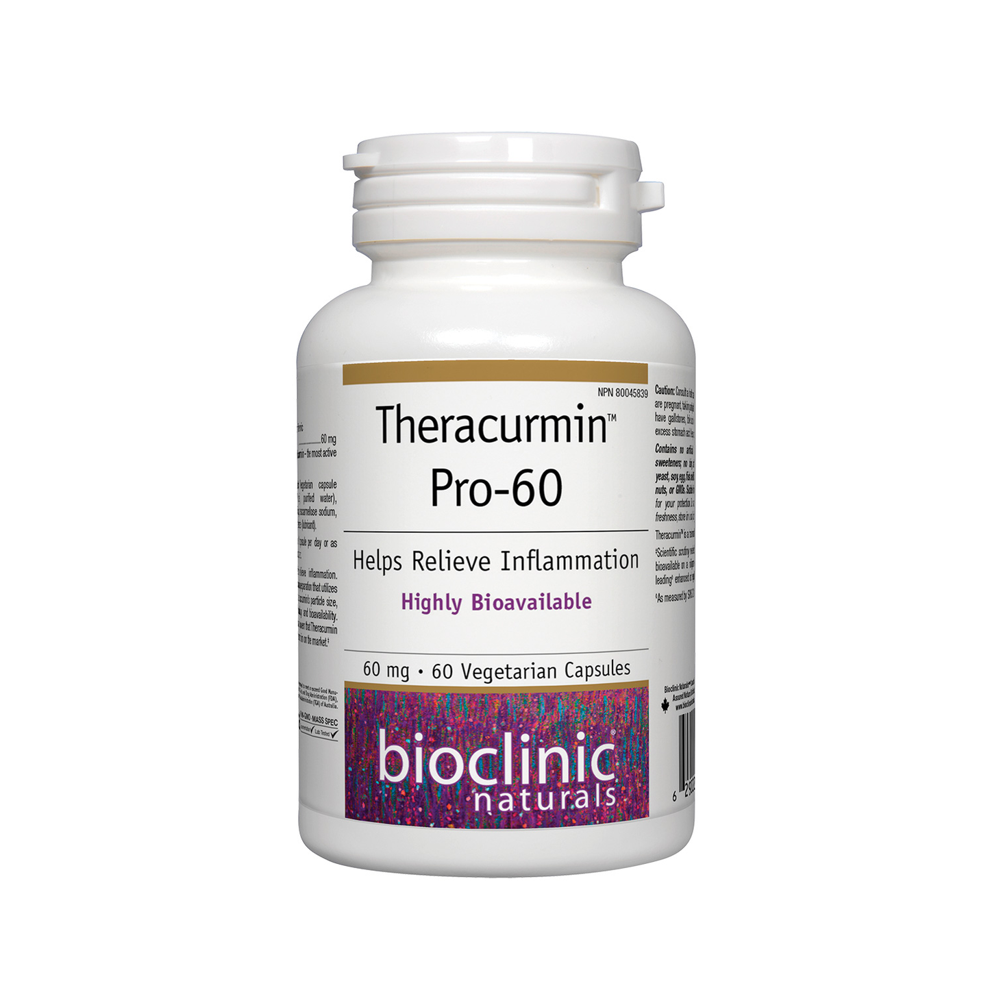 Bioclinic Naturals Theracurmin™ Pro-60