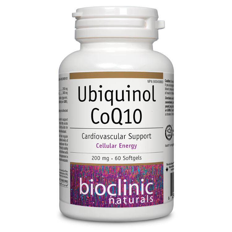 Bioclinic Naturals Ubiquinol CoQ10 200mg