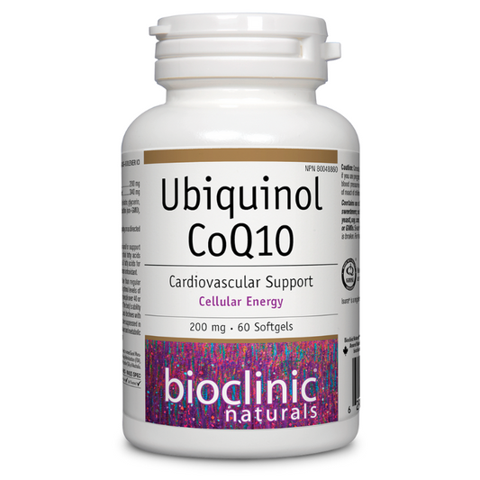 Bioclinic Naturals Ubiquinol CoQ10 200mg