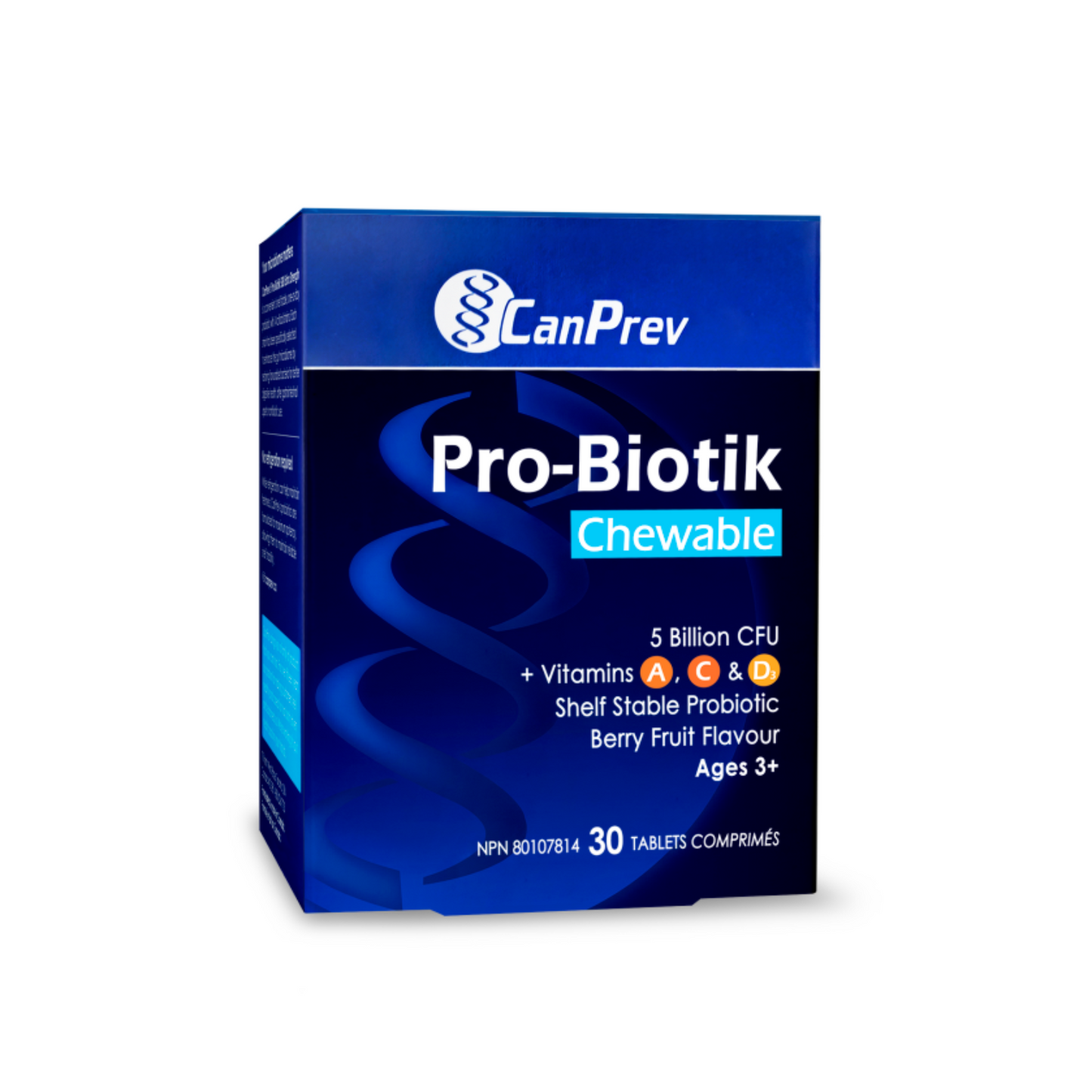 CanPrev Pro-Biotik + A, C & D3 Chewable – Berry