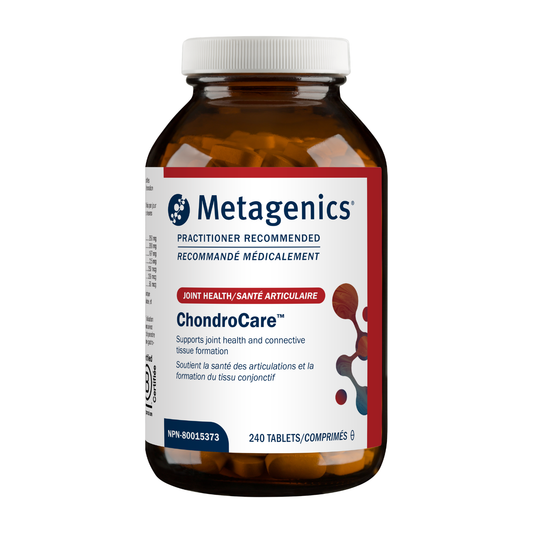 Metagenics ChondroCare supplement bottle 