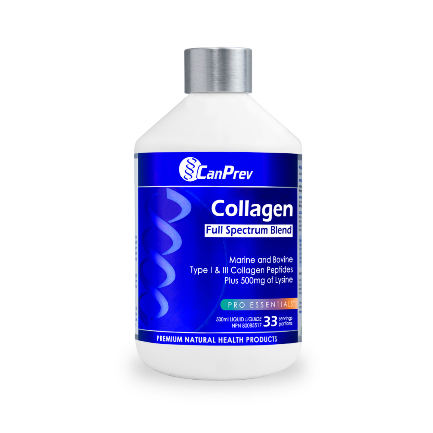 CanPrev Collagen Full Spectrum Blend – Liquid – Green apple