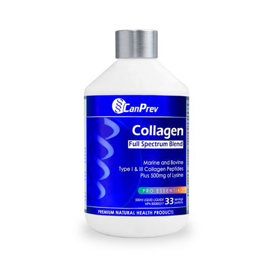 CanPrev Collagen Full Spectrum Blend – Liquid – Green apple