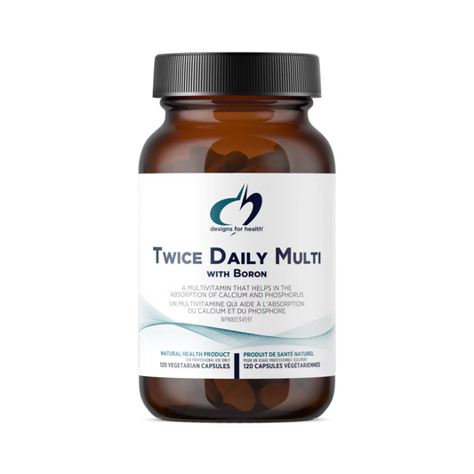 Designs For Health Twice Daily Multi with Boron