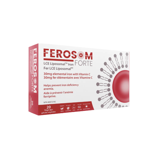 Ferosom Forte LCE Liposomal Iron Capsules