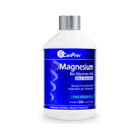 CanPrev Magnesium Bis·Glycinate 300 Ultra Gentle – Liquid – Unflavoured