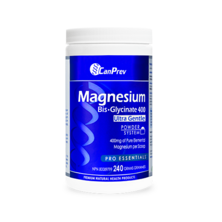 CanPrev Magnesium Bis·Glycinate 400 Ultra Gentle – Powder