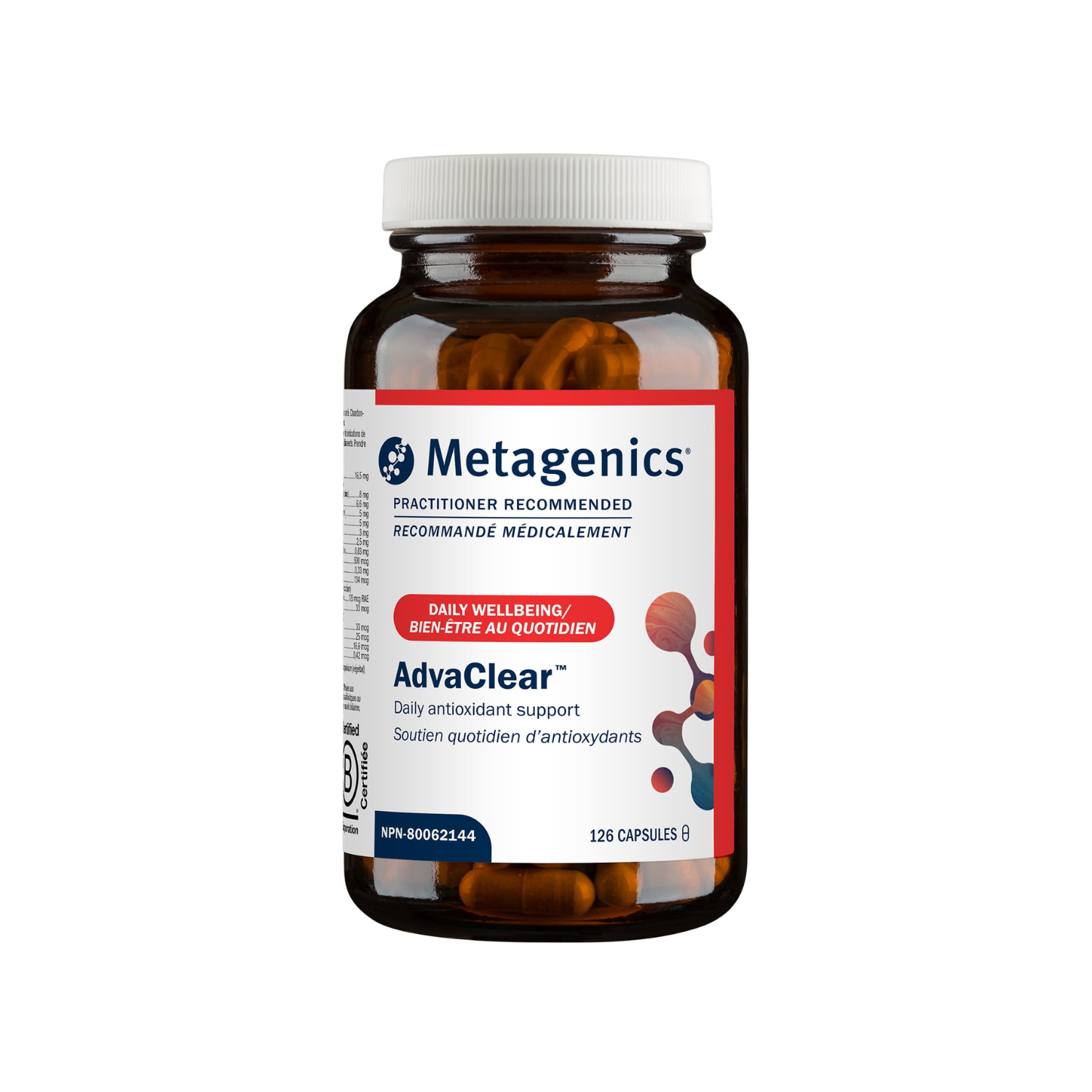 Metagenics AdvaClear 126s 