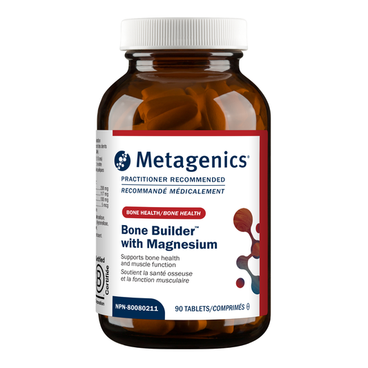 Metagenics Bone Builder with Magnesium supplement bottle 