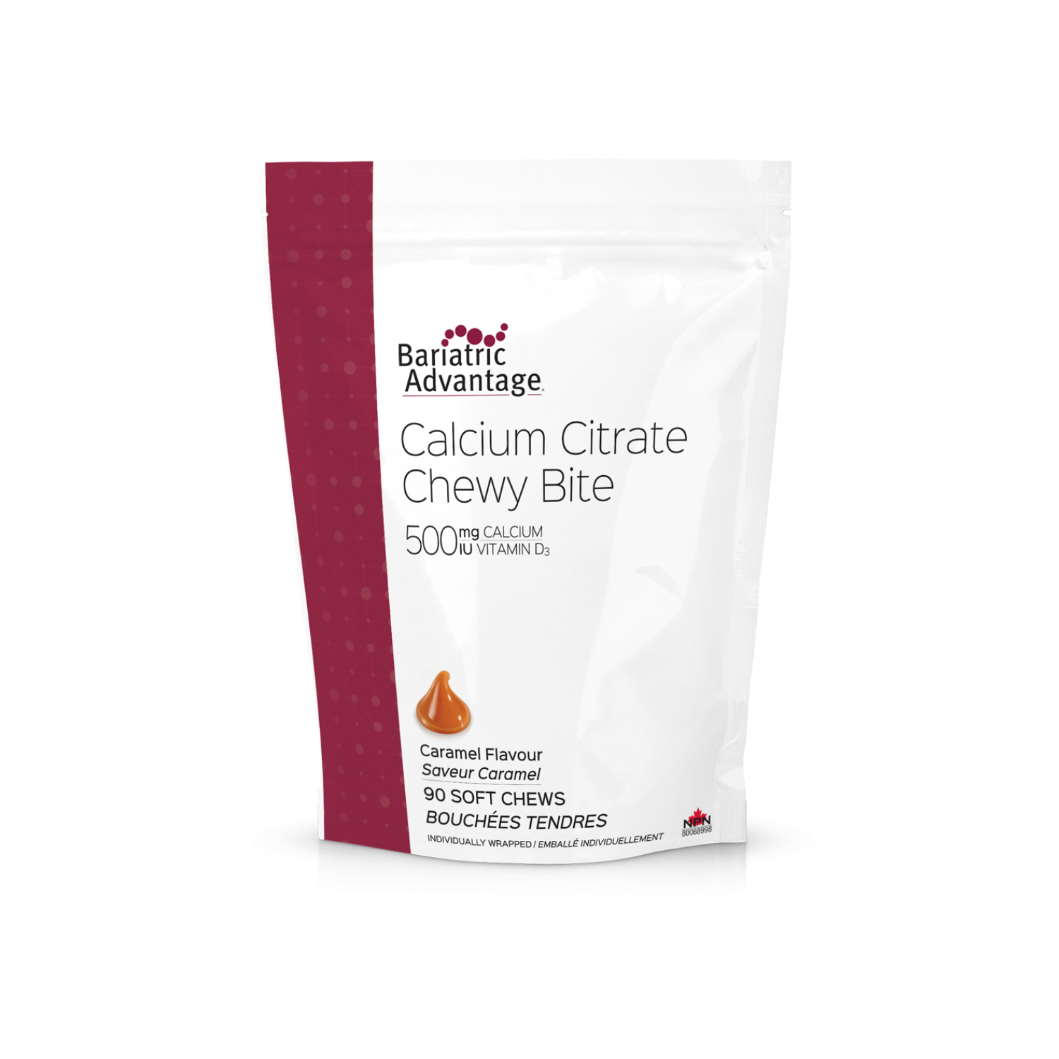 Metagenics Calcium Citrate Chewy Bites 500mg Orange