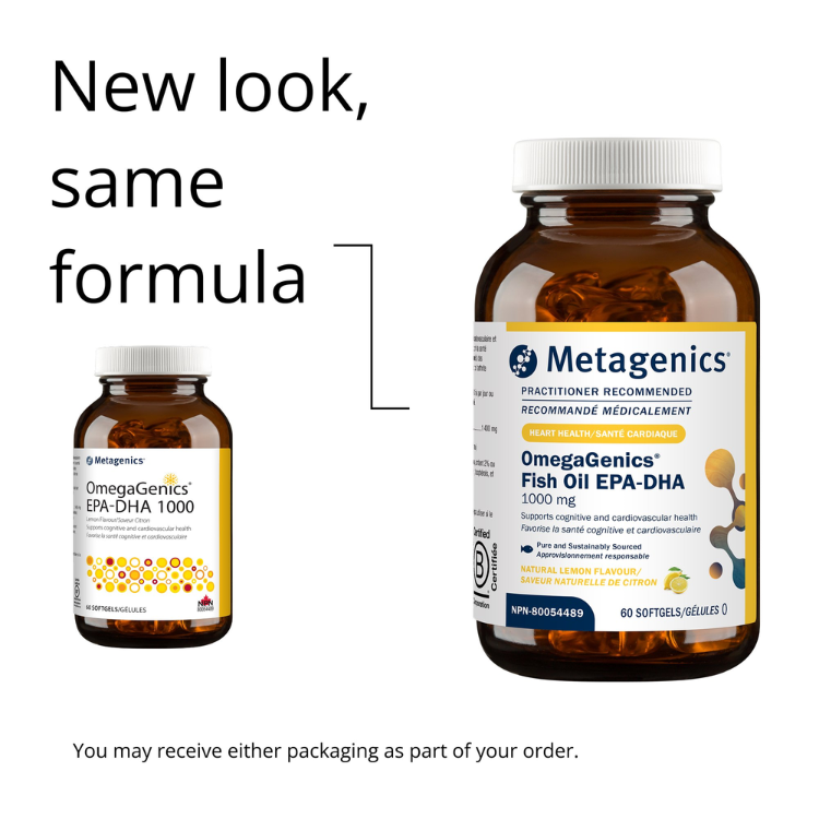 Metagenics OmegaGenics Fish Oil EPA-DHA 1000