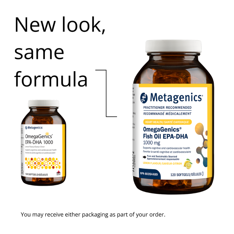 Metagenics OmegaGenics Fish Oil EPA-DHA 1000