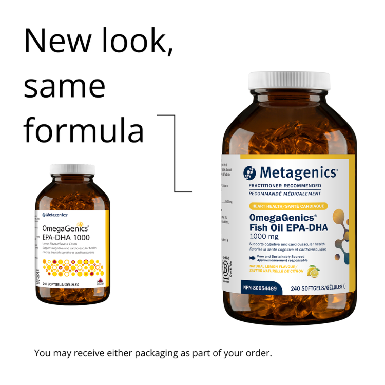 Metagenics OmegaGenics Fish Oil EPA-DHA 1000