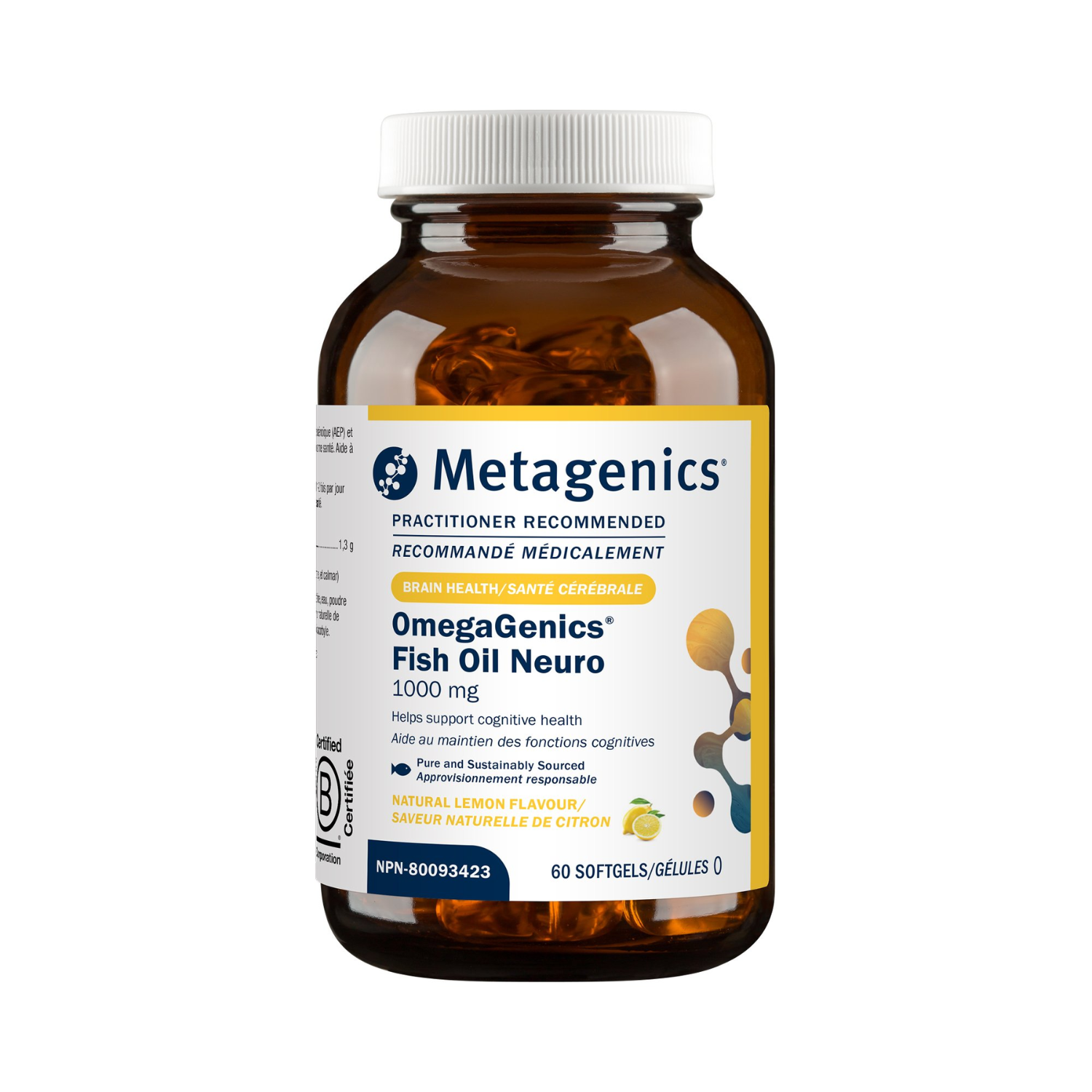 Metagenics OmegaGenics Fish Oil Neuro 1000