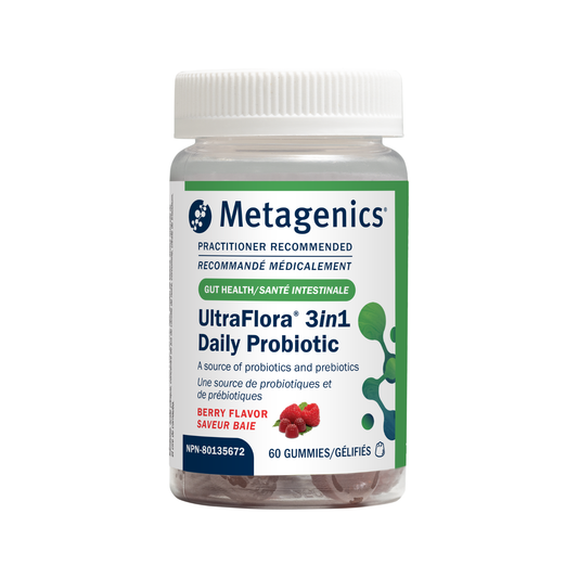 Metagenics UltraFlora 3 in 1 Daily Probiotic