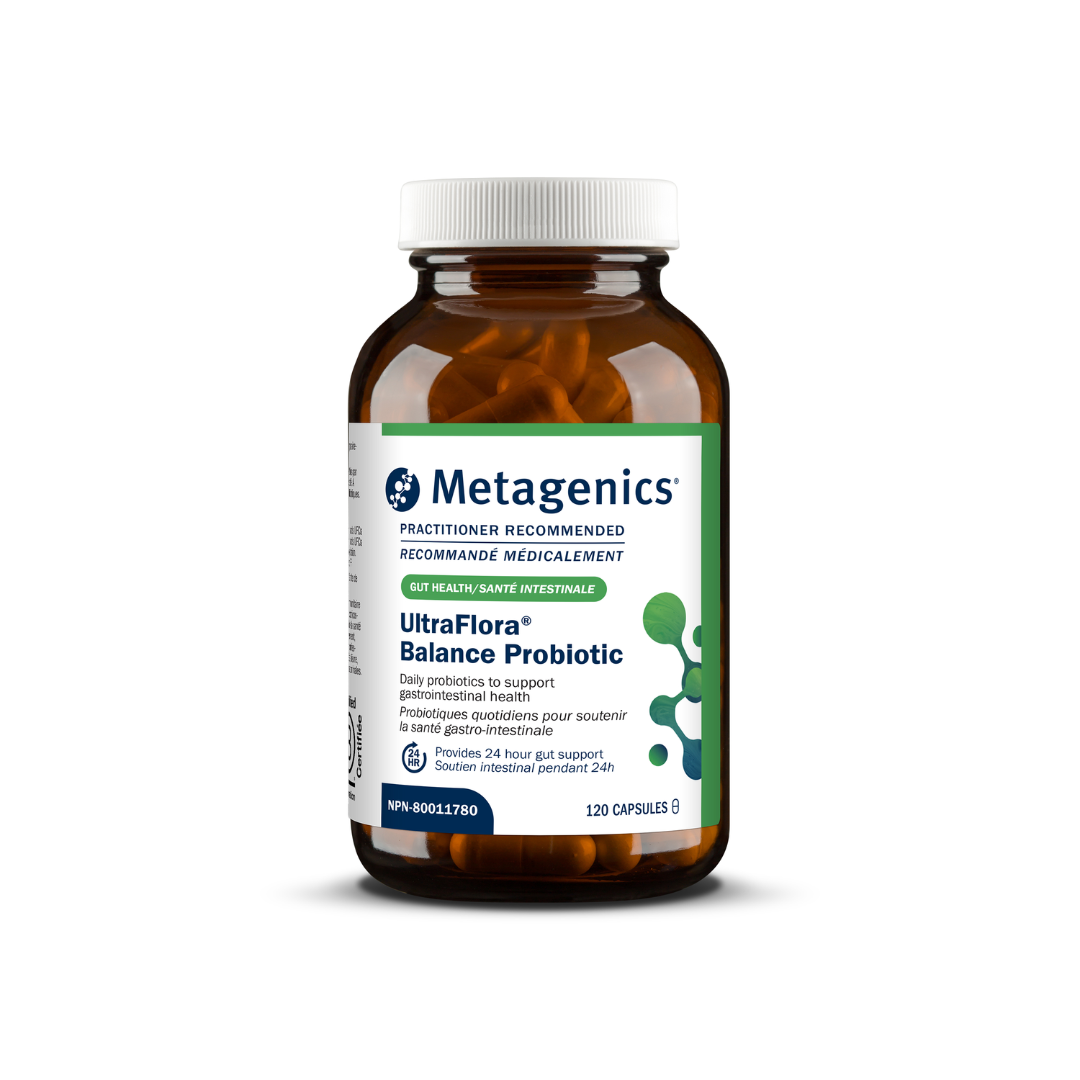 Metagenics UltraFlora Balance Probiotic 120 Capsules 
