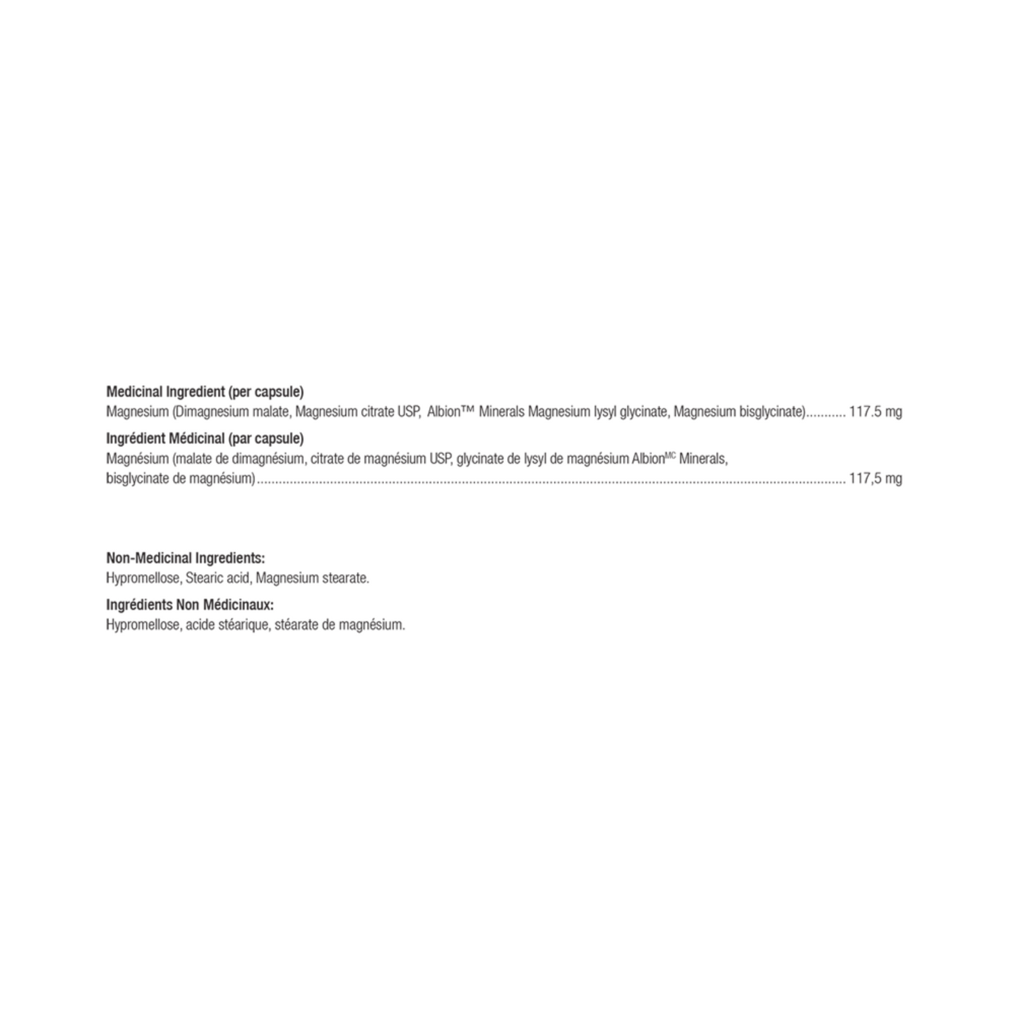Ortho Molecular Products Reacted Magnesium