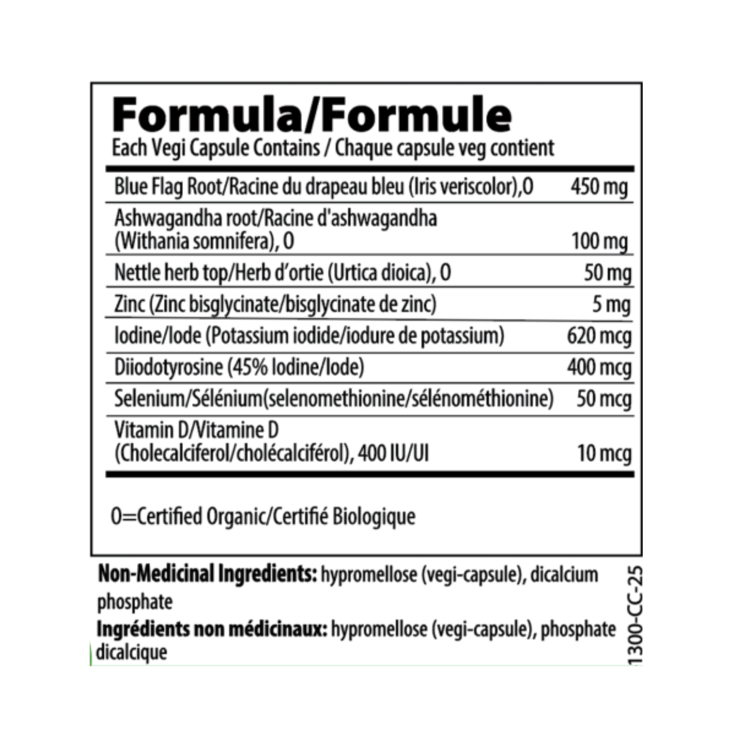 Restorative Formulations Thyroid Px Ingredient List