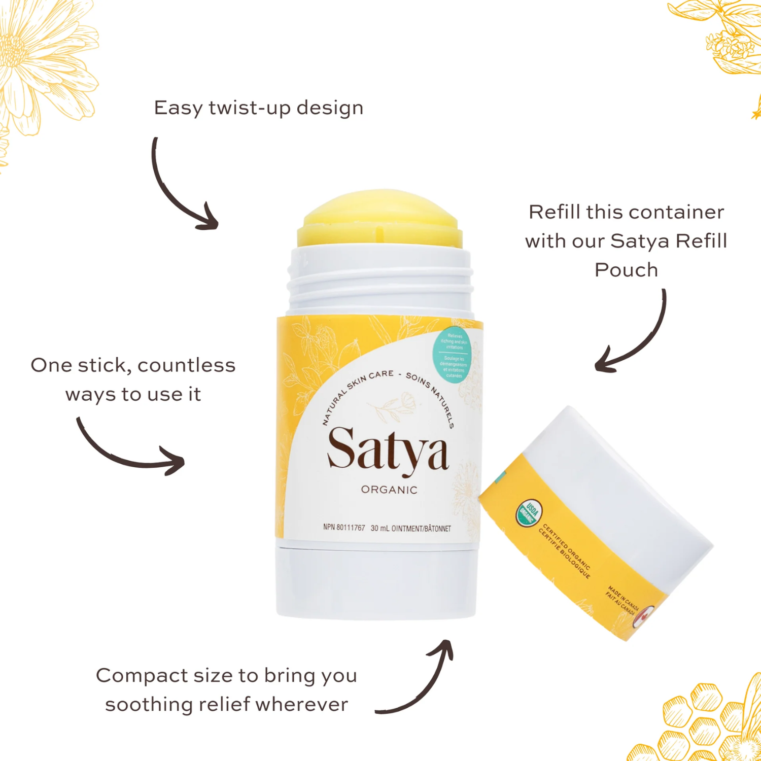 Satya Eczema Easy Glide Stick